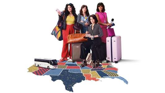 The Girls on the Bus - Backdrops