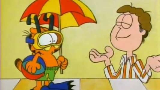 Garfield in the Rough - Backdrops