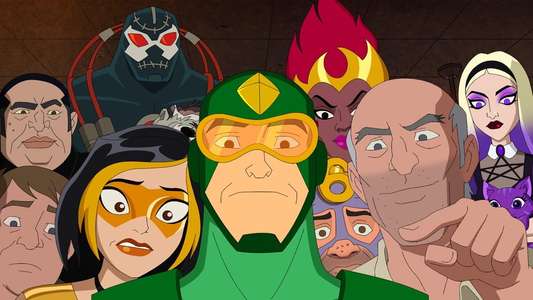 Kite Man: Hell Yeah! - Backdrops