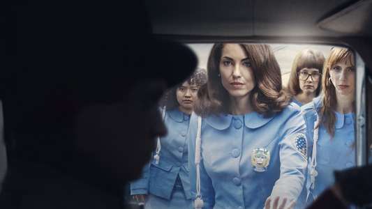 Women in Blue - Backdrops