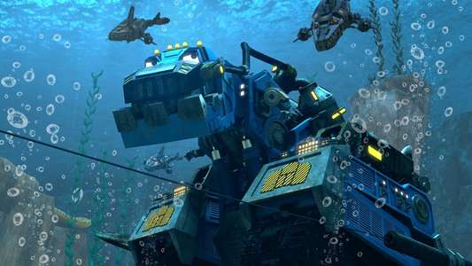 Dinotrux: Supercharged - Backdrops