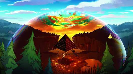 Gravity Falls - Backdrops