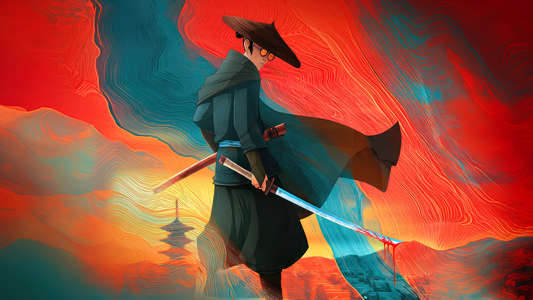 Blue Eye Samurai - Backdrops