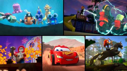 LEGO Pixar: BrickToons - Backdrops