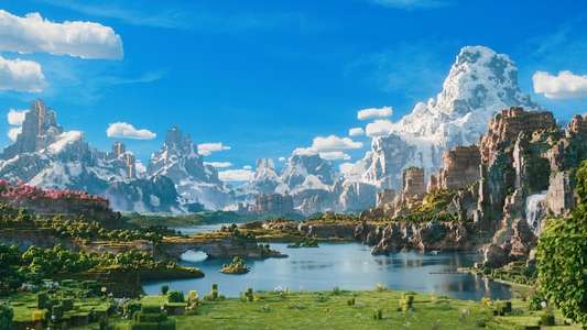 A Minecraft Movie - Backdrops