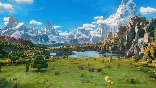 A Minecraft Movie - Backdrops