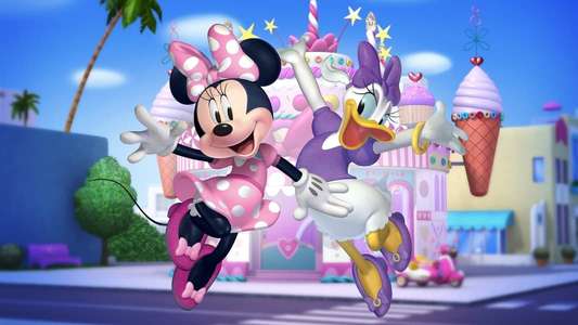 Minnie's Bow-Toons - Backdrops