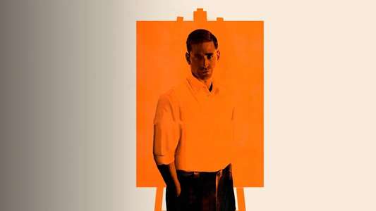 Man in an Orange Shirt - Backdrops