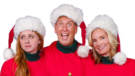 I'll Be Next Door for Christmas - Backdrops