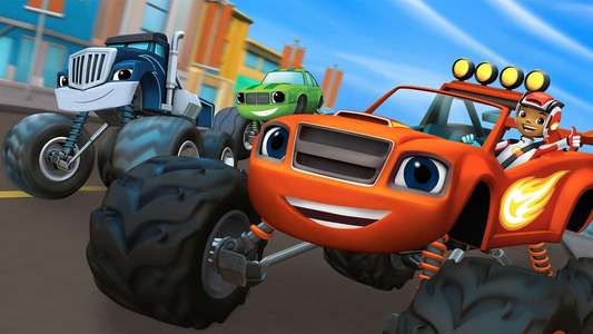 Blaze and the Monster Machines - Backdrops
