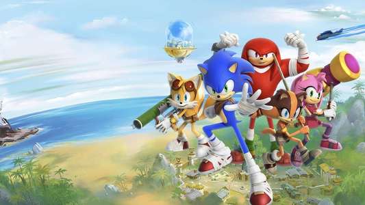 Sonic Boom - Backdrops