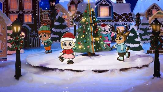 Christmas Cookie Challenge - Backdrops