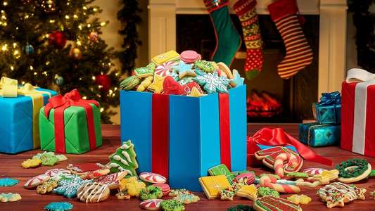 Christmas Cookie Challenge - Backdrops