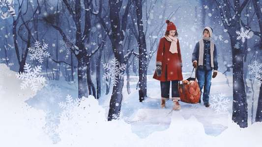 The Snow Sister - Backdrops