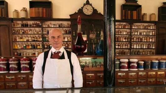 Victorian Pharmacy - Backdrops