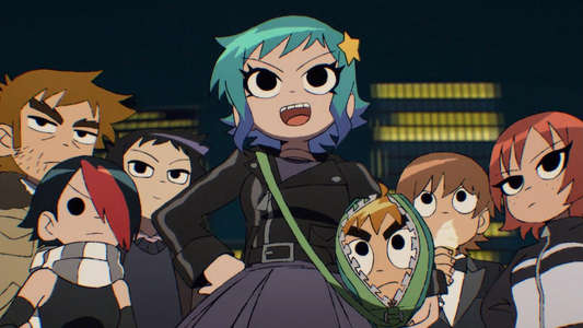 Scott Pilgrim Takes Off - Backdrops