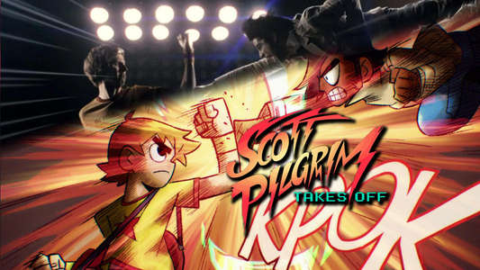 Scott Pilgrim Takes Off - Backdrops