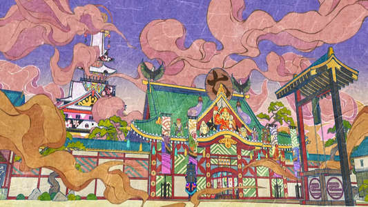 Mononoke the Movie: The Phantom in the Rain - Backdrops