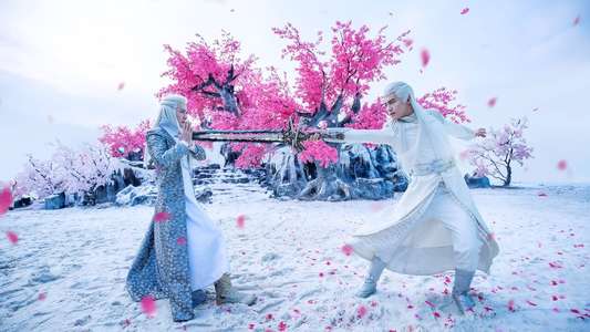 Ice Fantasy - Backdrops