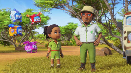 Super Wings! - Backdrops