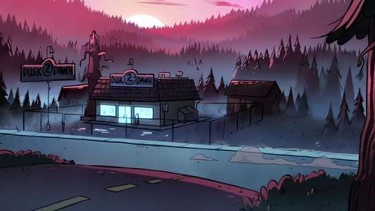 Gravity Falls - Backdrops