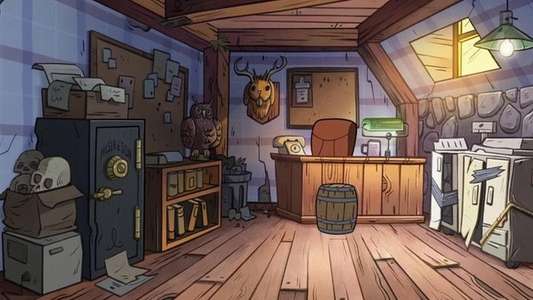 Gravity Falls - Backdrops