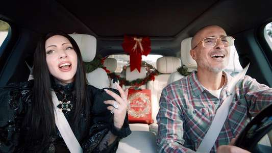 A Carpool Karaoke Christmas - Backdrops