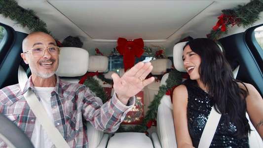 A Carpool Karaoke Christmas - Backdrops