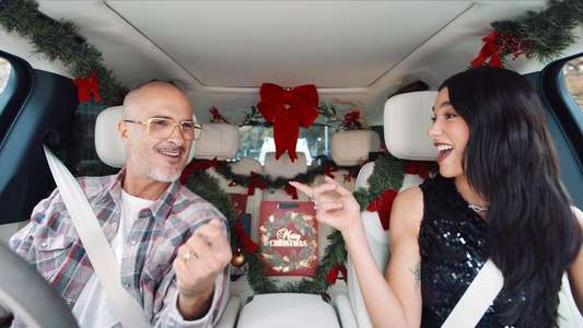 A Carpool Karaoke Christmas - Backdrops