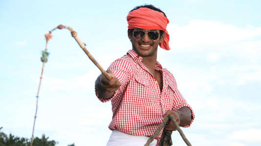Madha Gaja Raja - Backdrops