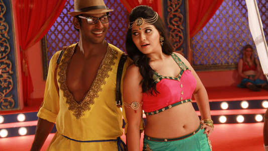 Madha Gaja Raja - Backdrops