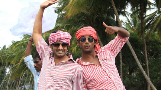 Madha Gaja Raja - Backdrops
