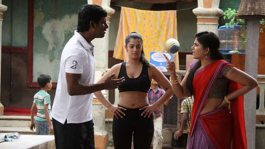 Madha Gaja Raja - Backdrops