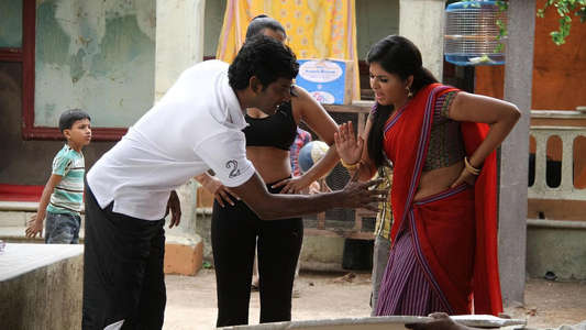 Madha Gaja Raja - Backdrops