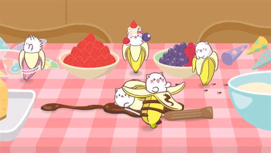 Bananya - Backdrops