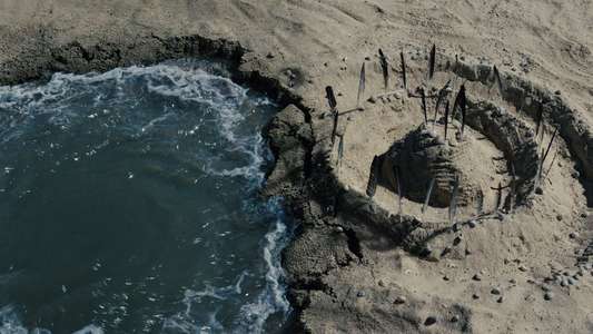 The Sand Castle - Backdrops