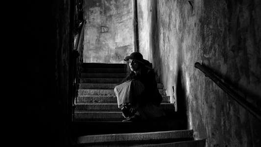 The Girl with the Needle - Backdrops