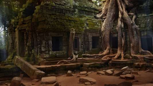 Lost Treasures Of Angkor - Backdrops