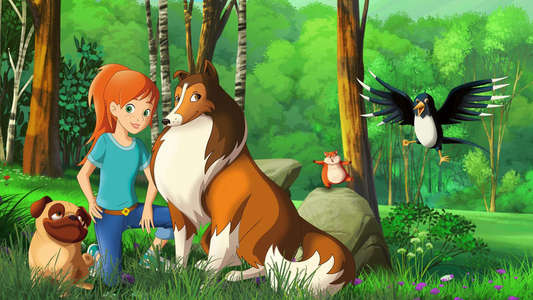 The New Adventures of Lassie - Backdrops