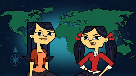 Total Drama Presents: The Ridonculous Race - Backdrops