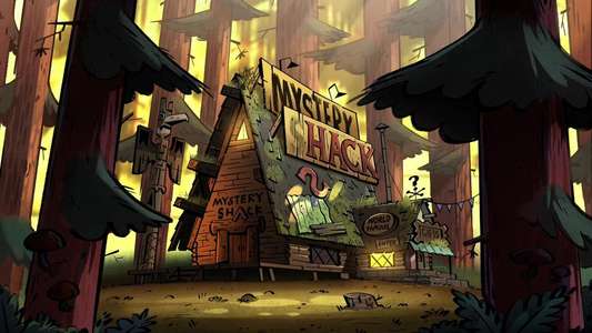 Gravity Falls - Backdrops