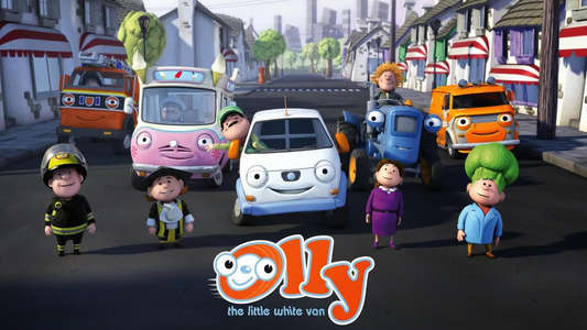 Olly The Little White Van - Backdrops