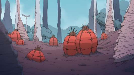 Scavengers Reign - Backdrops