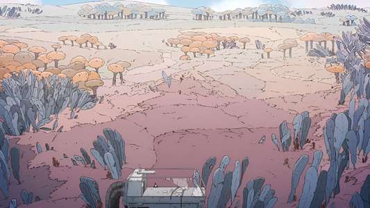 Scavengers Reign - Backdrops