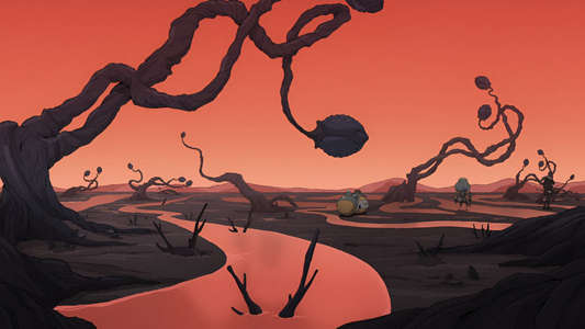 Scavengers Reign - Backdrops