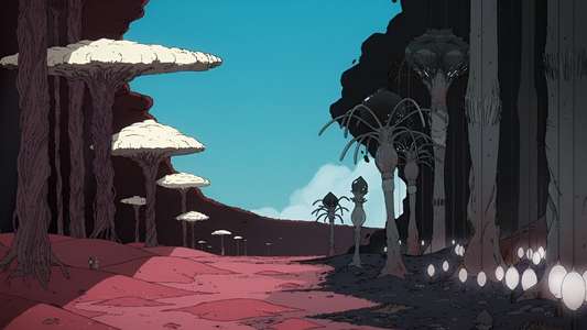 Scavengers Reign - Backdrops