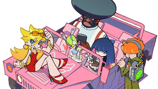 Panty & Stocking with Garterbelt - Backdrops