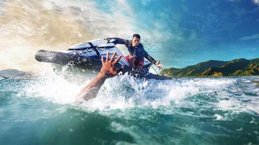 Rescue: HI-Surf - Backdrops