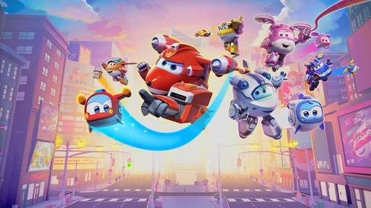 Super Wings! - Backdrops