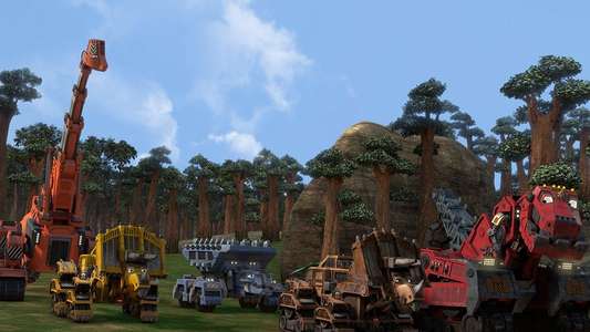 Dinotrux: Supercharged - Backdrops